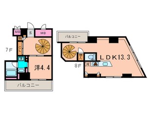 レジデンス雪が谷大塚の物件間取画像